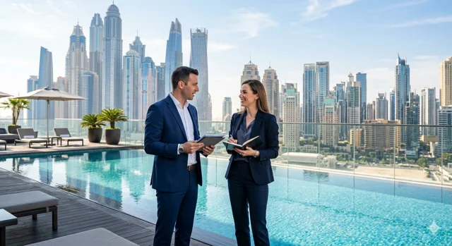 Dubai swimming pool